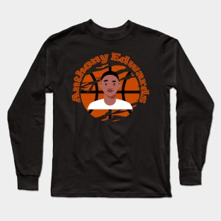 Anthony Edwards Long Sleeve T-Shirt